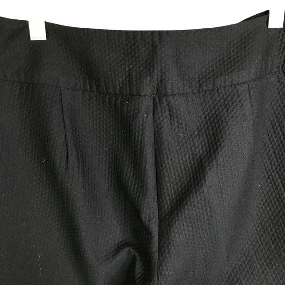 J. Mclaughlin Ankle Pants Wmns 10 Black Gold Buttons at ankle High Rise Classic - Picture 4 of 6